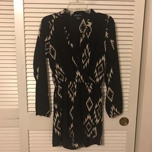 Aztec wrap romper!🖤